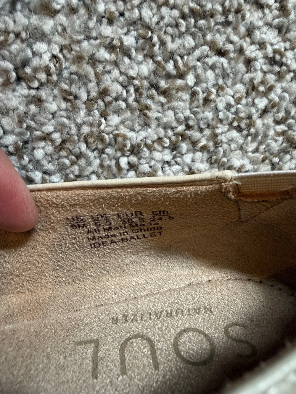 SOUL Naturalizer Idea Ballet Wedge 8